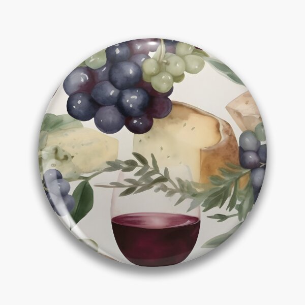 Item preview, Wine and Cheese Water Color 8 designed and sold by FantasyRealmOP.