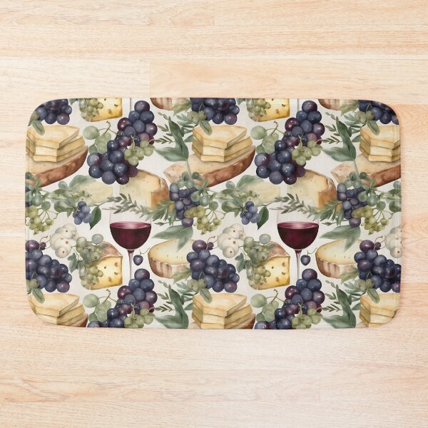 Item preview, Wine and Cheese Water Color 8 designed and sold by FantasyRealmOP.