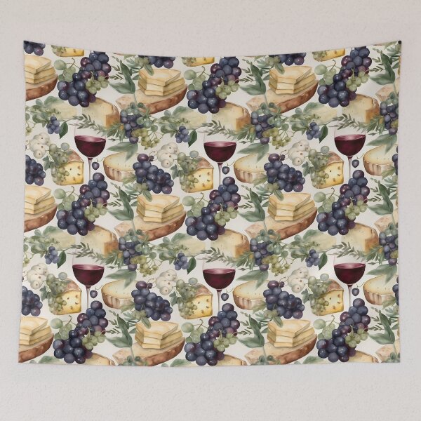 Item preview, Wine and Cheese Water Color 8 designed and sold by FantasyRealmOP.