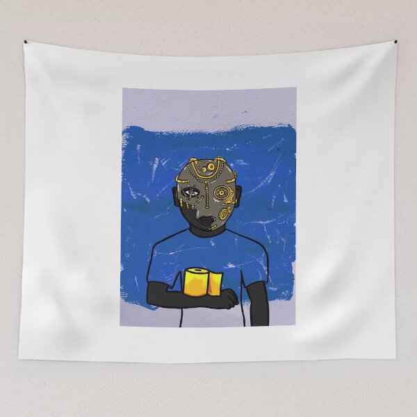 Item preview, Golden Harvest with a Golden Toilet Paper designed and sold by CryptoLuke.