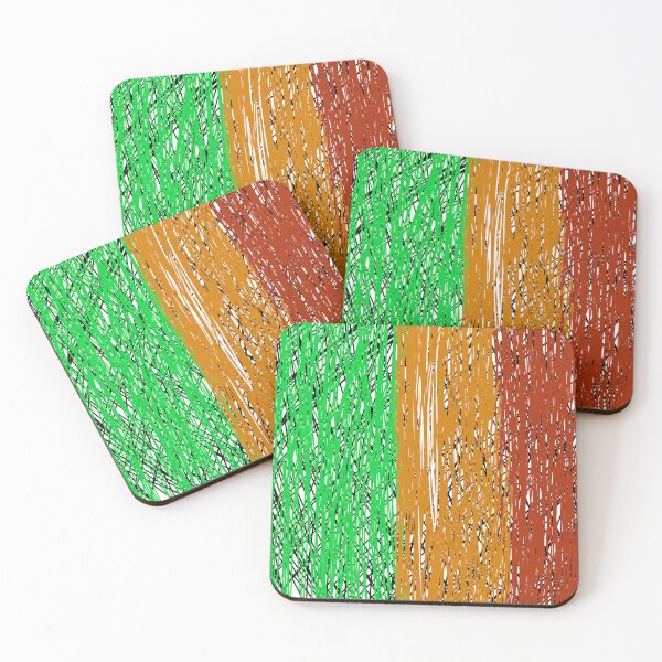 Item preview, abstract three color rasta style designed and sold by azet-art.