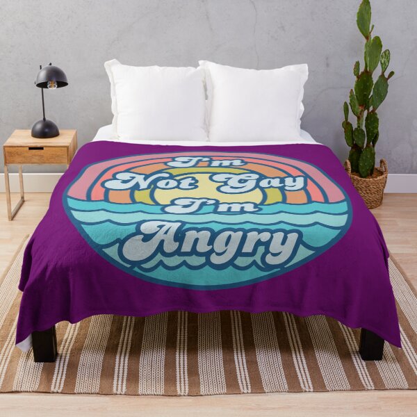 Item preview, I'm not gay. I'm angry designed and sold by remerasnerdas.