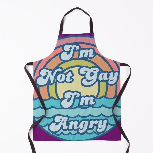 Item preview, I'm not gay. I'm angry designed and sold by remerasnerdas.
