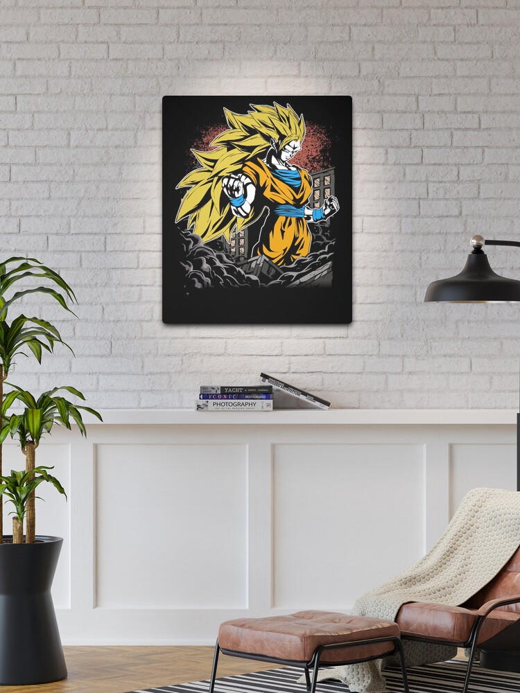 Super Saiyan 3 Goku Metal Print for Sale by ItalianBrussel