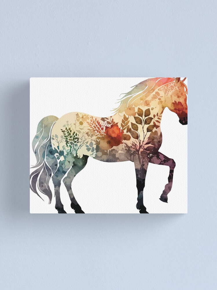 boho horse art