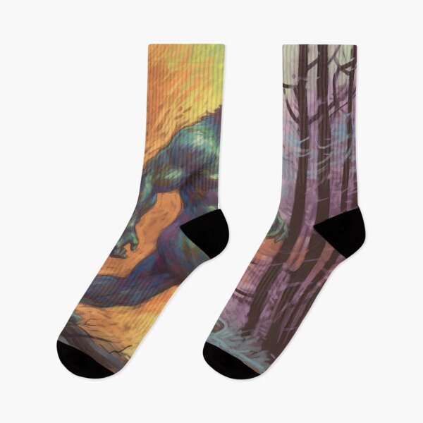 Item preview, Running Forest Fire Squatch designed and sold by Matt's Artificial Nature.