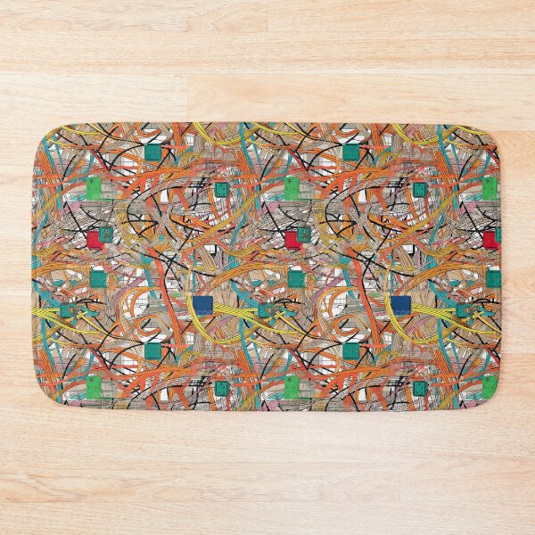 Item preview, Network (seamless) designed and sold by SteampunkMoai.