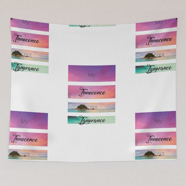 Item preview, My Innocence is not Ignorance designed and sold by katmarvel12.