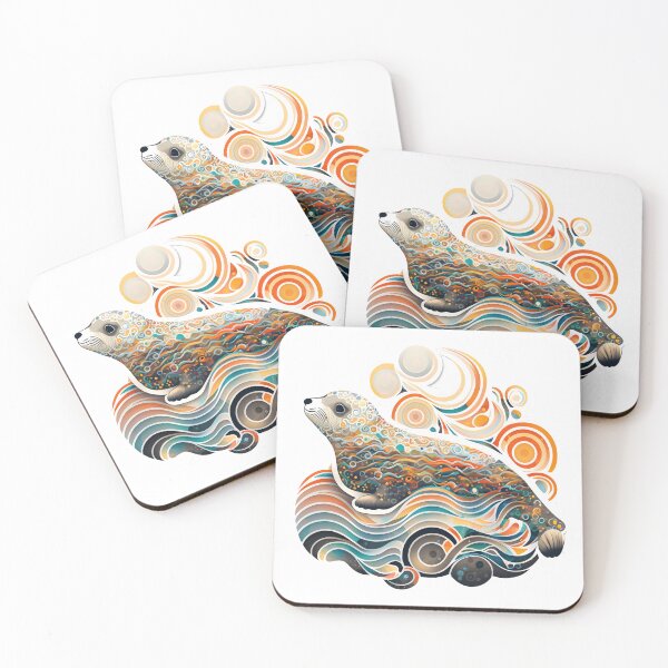 Item preview, Inspired by the Bark of a Baby Fur Seal designed and sold by StickeryPickery.