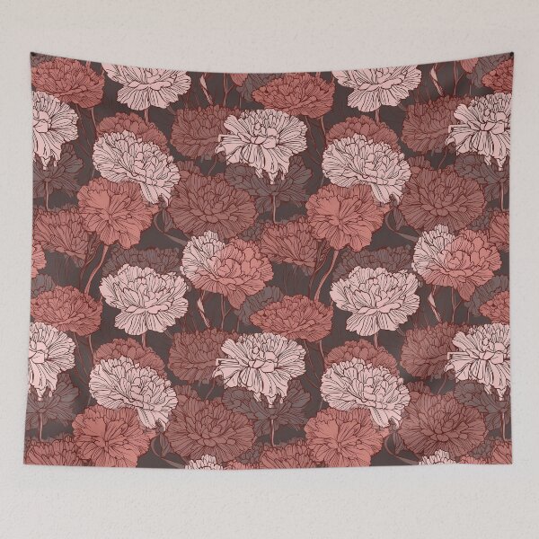 Item preview, Carnations designed and sold by TheArtfulNook.