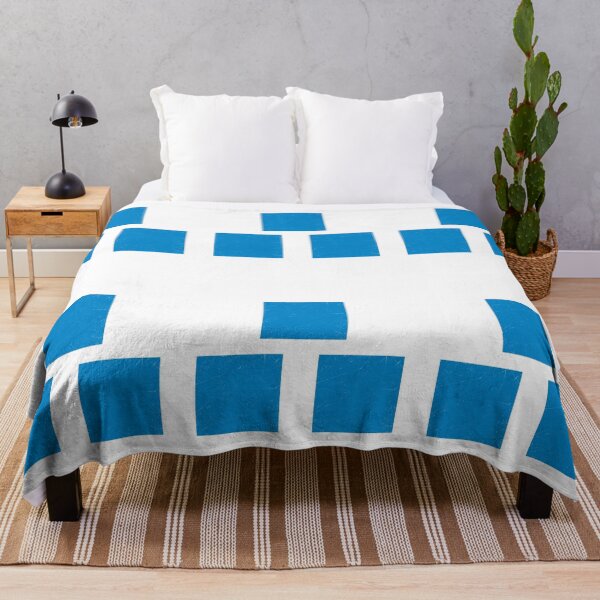 Item preview, Three Blue Squares designed and sold by Symbologee.