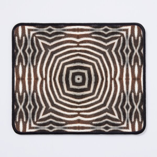 Item preview, Zebra Fur Texture Kaleidoscope Pattern 46 designed and sold by Swabcraft.