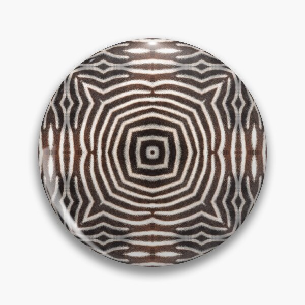 Item preview, Zebra Fur Texture Kaleidoscope Pattern 46 designed and sold by Swabcraft.