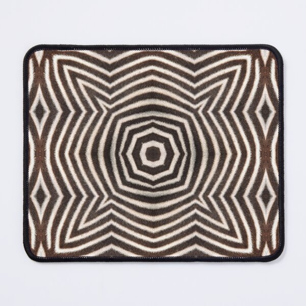 Item preview, Zebra Fur Texture Kaleidoscope Pattern 47 designed and sold by Swabcraft.