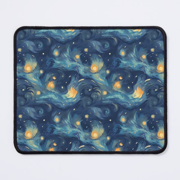 Item preview, Starry Night Inspired: Vincent Van Gogh Masterpiece Pattern designed and sold by PaintLabs.