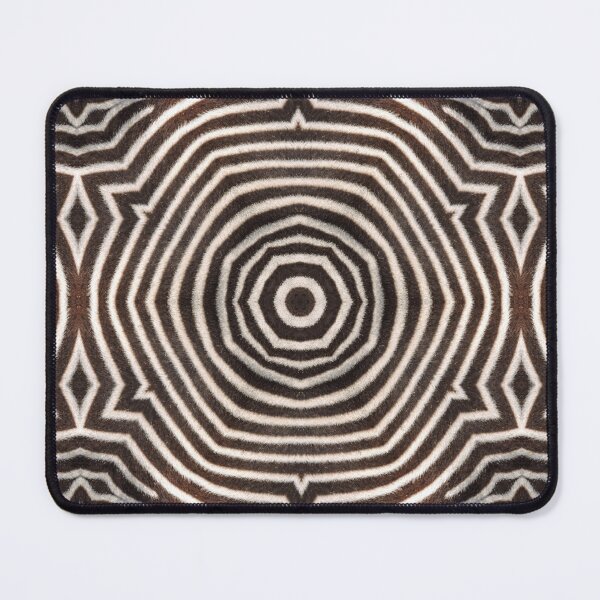 Item preview, Zebra Fur Texture Kaleidoscope Pattern 48 designed and sold by Swabcraft.