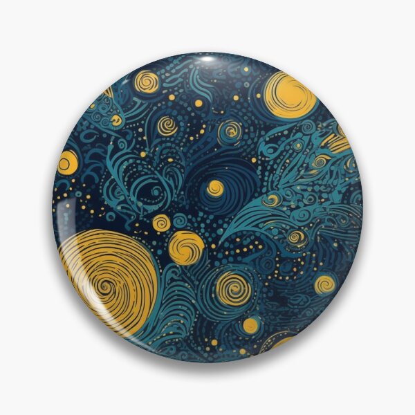 Item preview, Starry Night Inspired: Vincent Van Gogh Masterpiece Pattern designed and sold by PaintLabs.