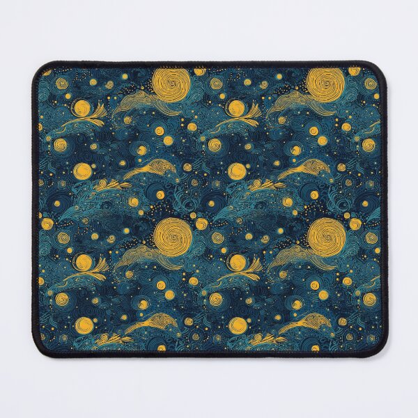Item preview, Starry Night Inspired: Vincent Van Gogh Masterpiece Pattern designed and sold by PaintLabs.