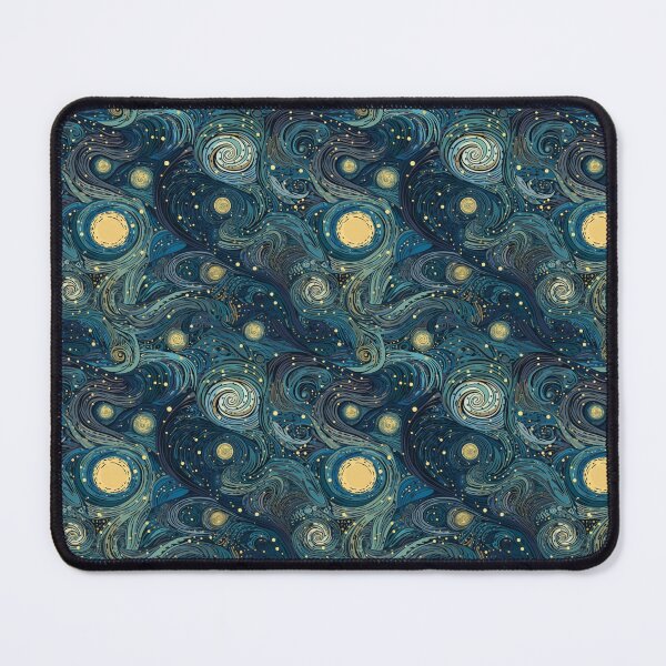 Item preview, Starry Night Inspired: Vincent Van Gogh Masterpiece Pattern designed and sold by PaintLabs.