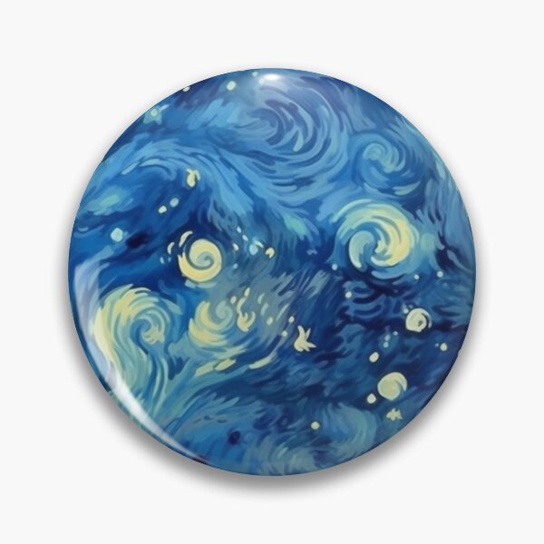 Item preview, Starry Night Inspired: Vincent Van Gogh Masterpiece Pattern designed and sold by PaintLabs.