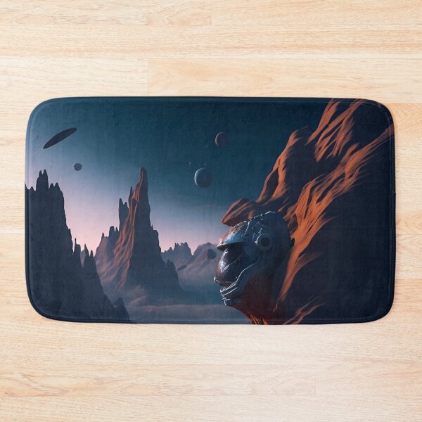 Item preview, Astronaut Exploring Alien Valley Facing The Unknown - Astronaut designed and sold by internlvisions.