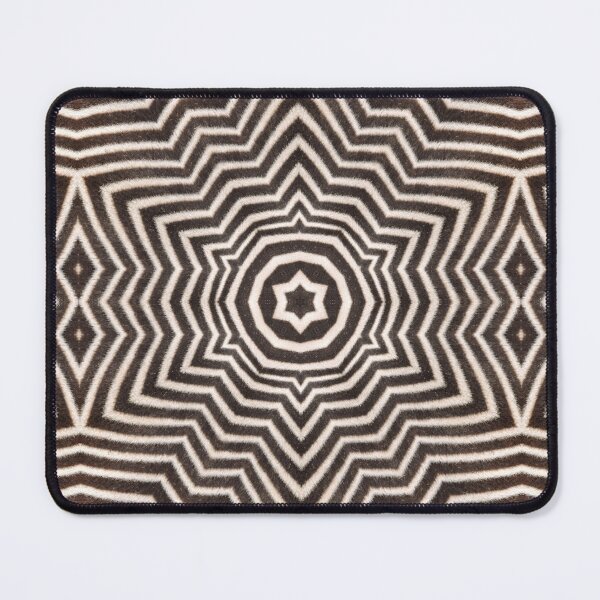 Item preview, Zebra Fur Texture Kaleidoscope Pattern 49 designed and sold by Swabcraft.