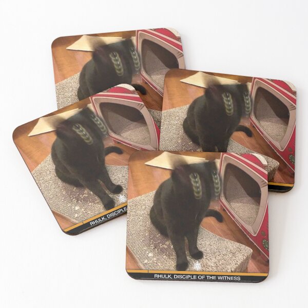 Item preview, Rhulk Disciple of Witness meme Cat designed and sold by Juame.
