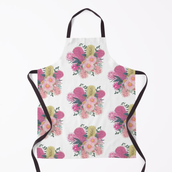 Item preview, Australian Outback Pink and Yellow Bouquet designed and sold by Sketchbook Designs.