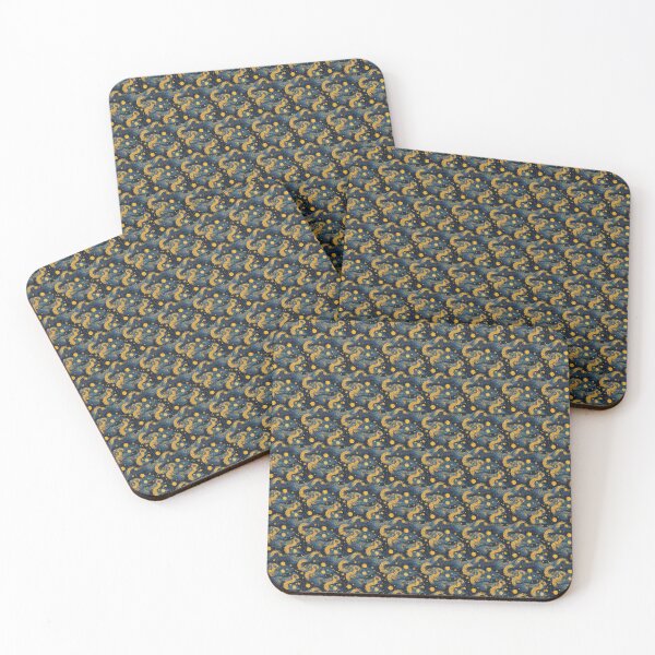 Item preview, Starry Night Inspired: Vincent Van Gogh Masterpiece Pattern designed and sold by PaintLabs.