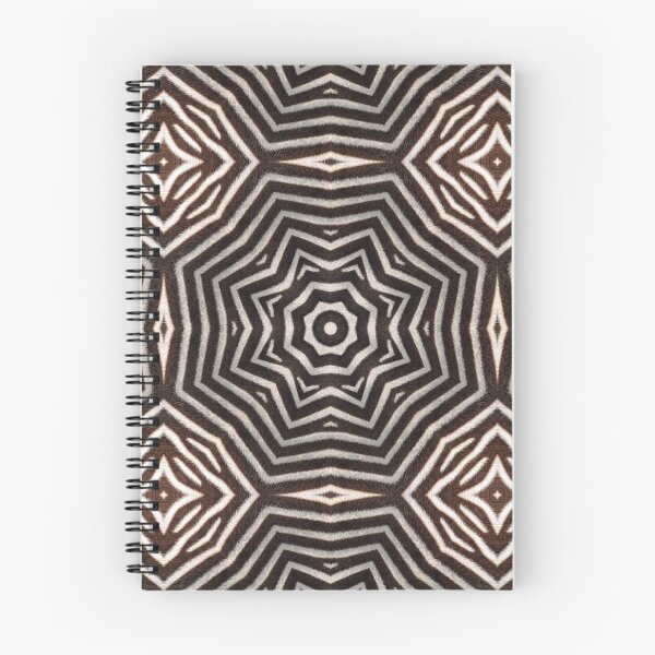 Item preview, Zebra Fur Texture Kaleidoscope Pattern 51 designed and sold by Swabcraft.