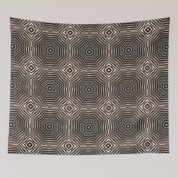Item preview, Zebra Fur Texture Kaleidoscope Pattern 52 designed and sold by Swabcraft.