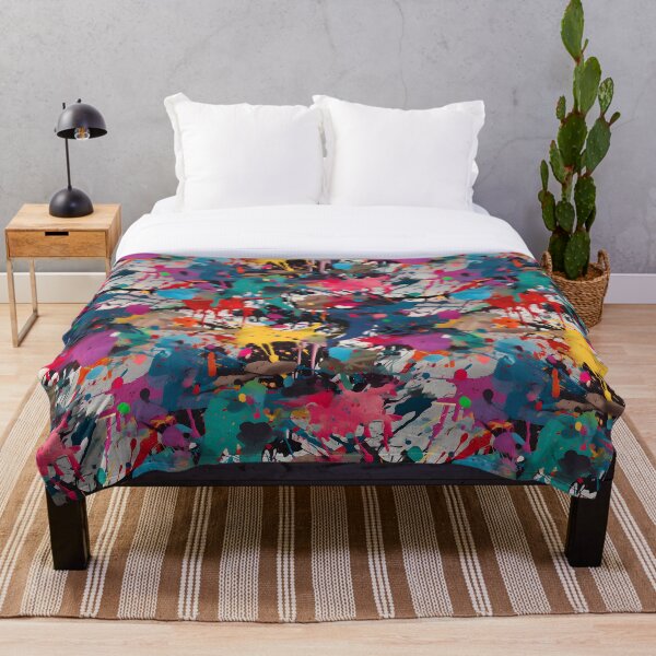 Item preview, Color Explosion Paint Splatter Pattern 13 designed and sold by OOSDesigns.