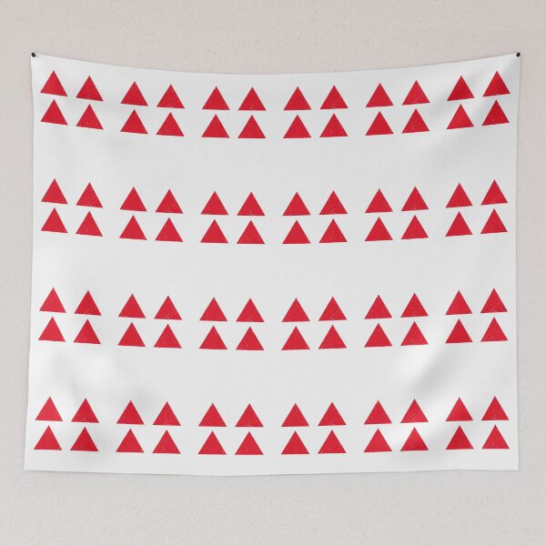 Item preview, Four Red Triangles designed and sold by Symbologee.