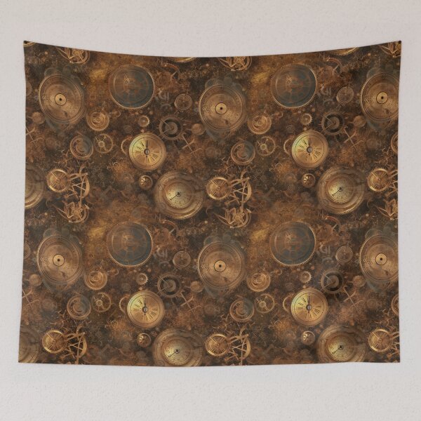 Item preview, Steampunk Universe 01 (seamless) designed and sold by SteampunkMoai.