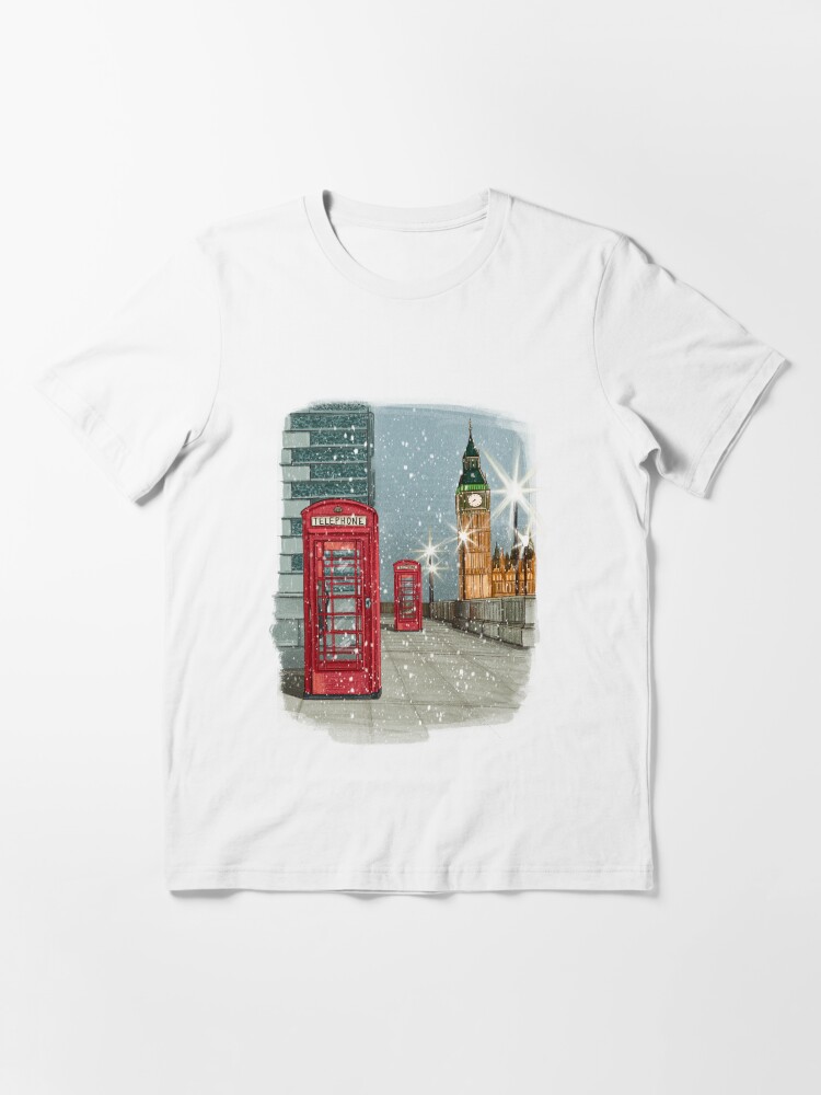 Camiseta esencial con la obra «Sistema Londres » de ppf00