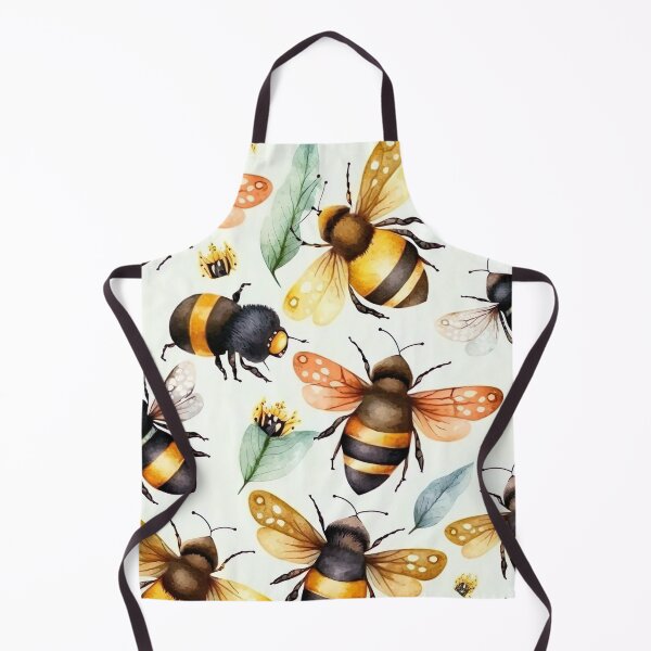 Item preview, Watercolor Bees Design designed and sold by miraclestudio.