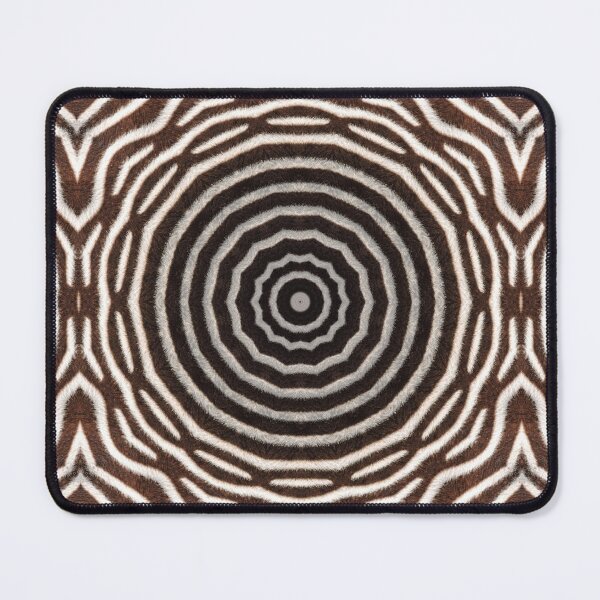 Item preview, Zebra Fur Texture Kaleidoscope Pattern 55 designed and sold by Swabcraft.