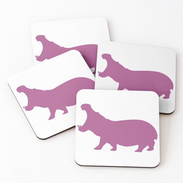 Item preview, Purple Hungry Hippo Jungle Art designed and sold by dcohea.