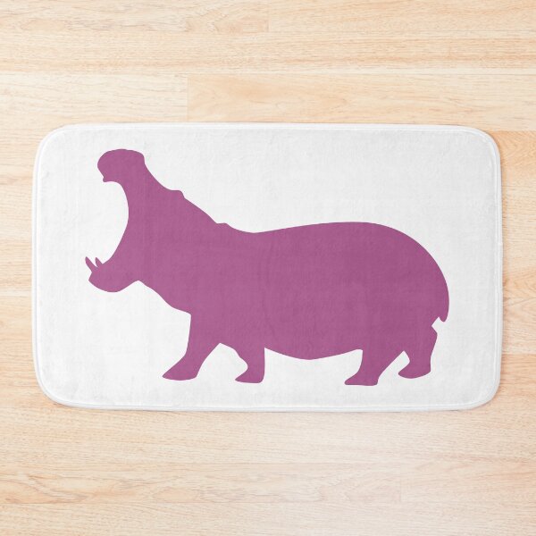 Item preview, Purple Hungry Hippo Jungle Art designed and sold by dcohea.