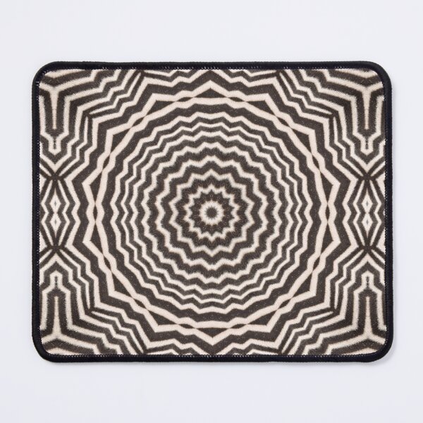 Item preview, Zebra Fur Texture Kaleidoscope Pattern 56 designed and sold by Swabcraft.