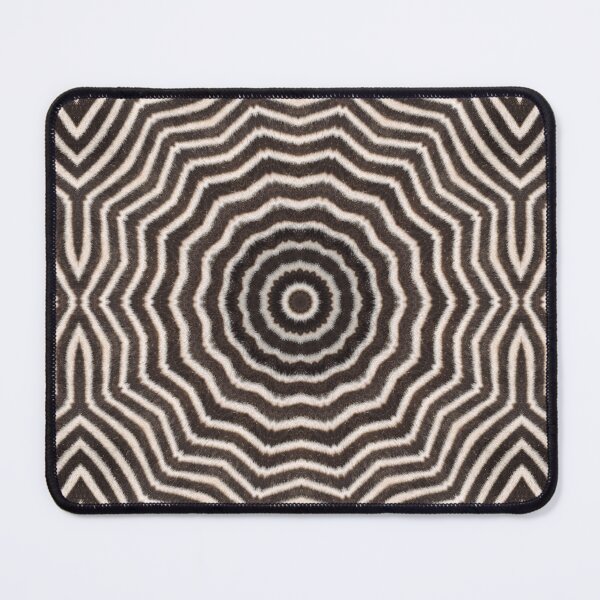 Item preview, Zebra Fur Texture Kaleidoscope Pattern 57 designed and sold by Swabcraft.