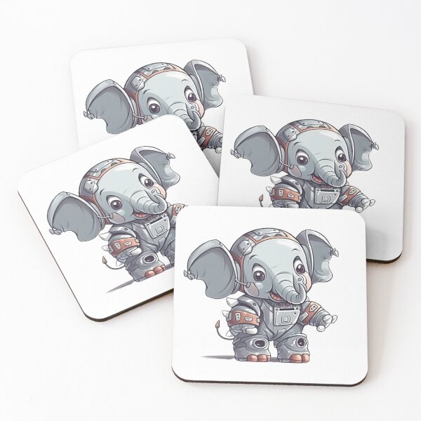 Item preview, Robo-Baby Ellie: The Cutest Little Mechanized Elephant! designed and sold by Designs-By-Geli.