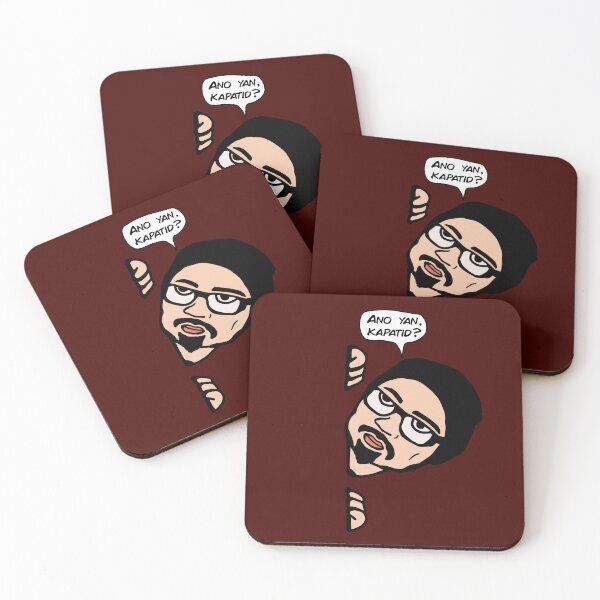 Item preview, PEEKING ED CALUAG FUNNY FILIPINO CAR STICKER designed and sold by aydapadi.