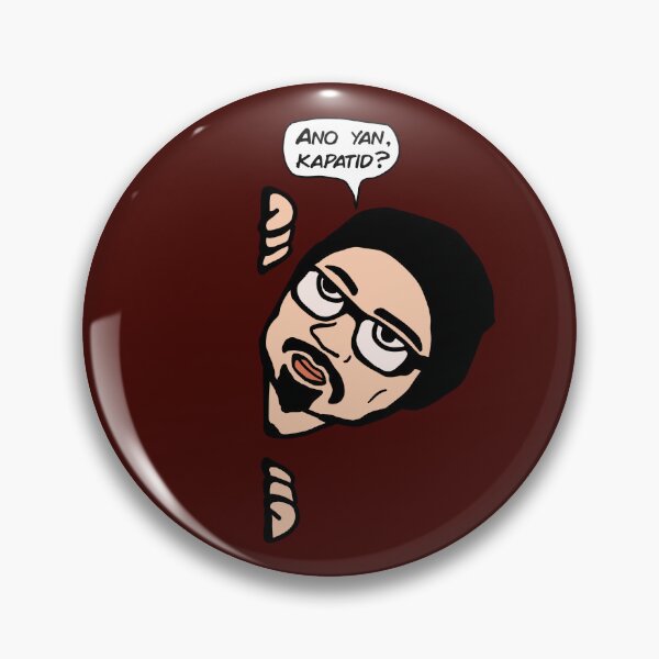 Item preview, PEEKING ED CALUAG FUNNY FILIPINO CAR STICKER designed and sold by aydapadi.