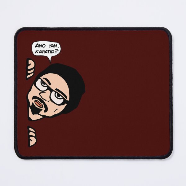 Item preview, PEEKING ED CALUAG FUNNY FILIPINO CAR STICKER designed and sold by aydapadi.