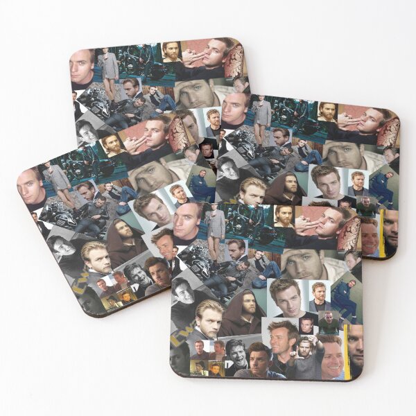 Item preview, Ewan McGregor Assorted - Aesthetic Collage Art designed and sold by CollageHeaven.