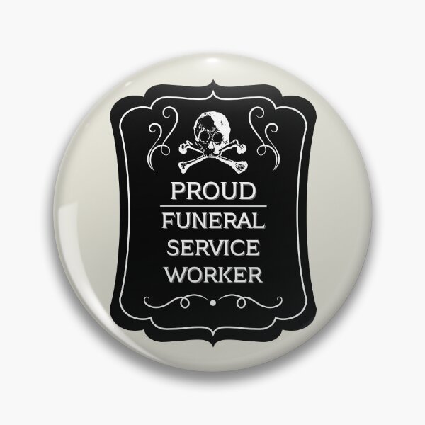 Item preview, funeral service worker designed and sold by GabyDark.