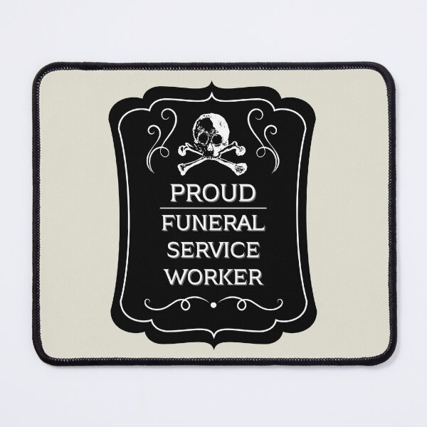 Item preview, funeral service worker designed and sold by GabyDark.