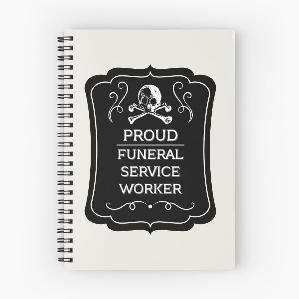 Item preview, funeral service worker designed and sold by GabyDark.