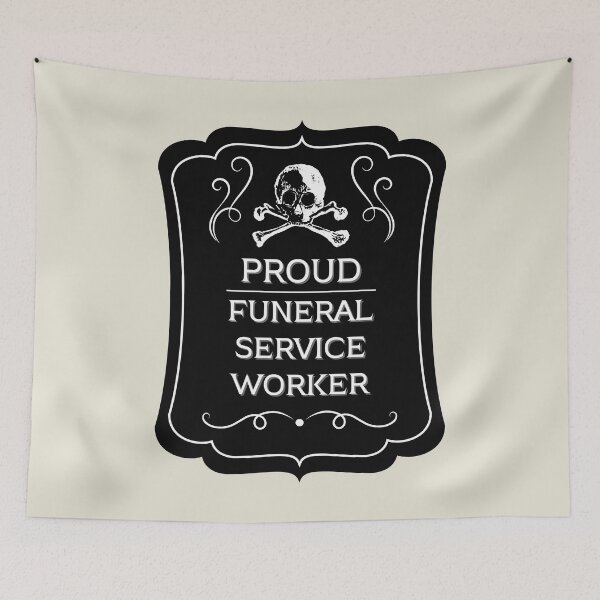 Item preview, funeral service worker designed and sold by GabyDark.